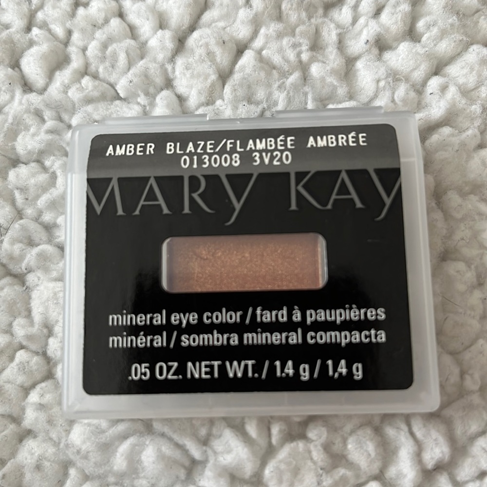 Mary Kay Amber Blaze mineral eye color